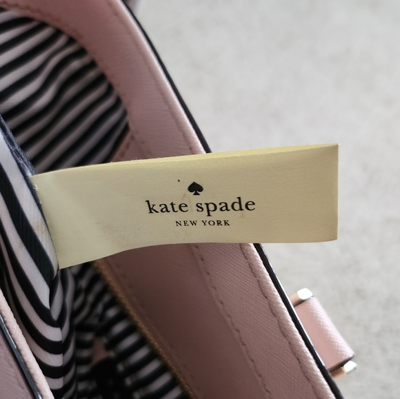 kate spade Blush Pink Handbag Tote Large Gently Used - Picture 8 of 16